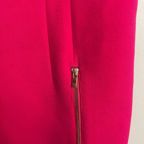 Ann Taylor Pink Half Sleeve Dress Size 12 petite mod - Picture 2 of 8